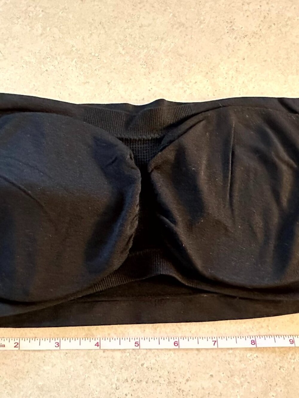 Saint Eve Juniors Black Bandeau Bra Sizes L/XL